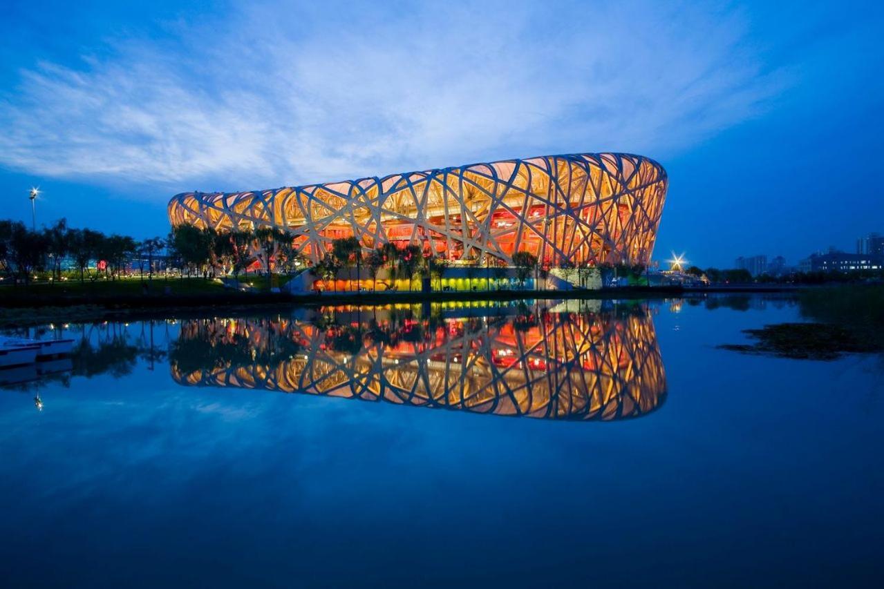 Base-Beijing Wangfujing Serviced Apartment- In Hutong &Bike Rental &Close To Forbidden City, Tian'Anmen Square &Subway Nearby &Free Coffee &Washing Machine,Kitchen &Restaurant Discount &English Speaking &High Speed Free Wifi מראה חיצוני תמונה The National Stadium, Beijing